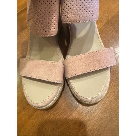 Woman’s Skechers  leather wedge sandals size 8 - Picture 3 of 7